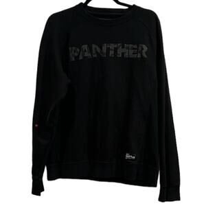 SSUR*PLUS “Panther” Sweatshirt Black Red Star Graphic Men’s Size M Streetwear
